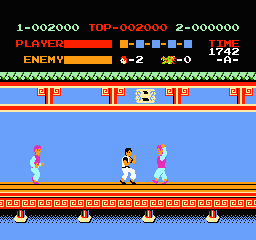 Kung Fu (USA) In game screenshot